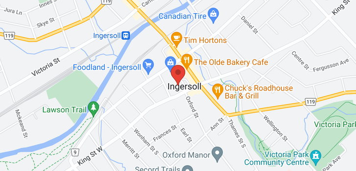 map of 175 INGERSOLL STREET N #18